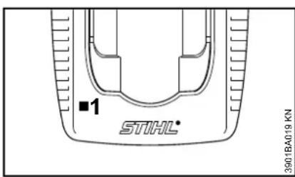 STIHL BGA 85 - Se i diodi hanno luce rossa fissa o lampeggiante - 2