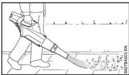 STIHL BGA 85 - Anvendelse - 1