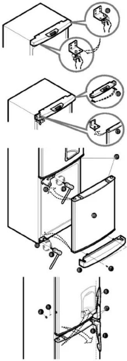 LG GC409GTQ - How to Reverse the Doors - 4