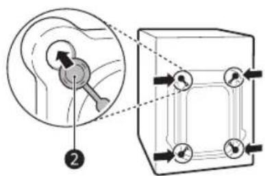 LG F0L2CRV2T2C - Removing the Bolt Assemblies - 2