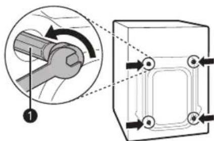 LG F0L2CRV2T2C - Removing the Bolt Assemblies - 1
