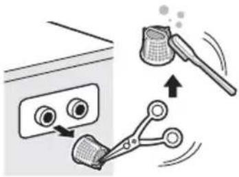 LG T7566NEFPF - Cleaning the Water Inlet Filter - 2