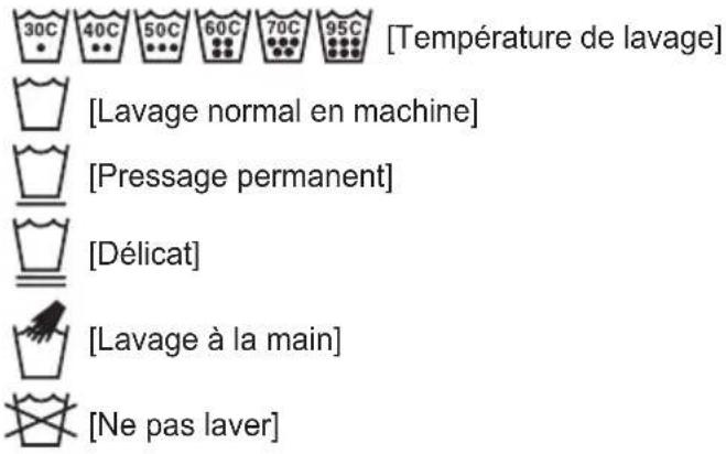 LG T1466NEFT - Rechercher les étiquettes de soins sur vos vêtements. - 1