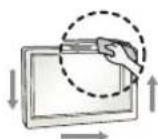 LG OLED65E7T - 電視螢幕清潔方法： - 2