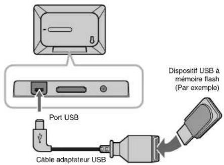 LG PF391P - Connexion d'un dispositif USB - 1