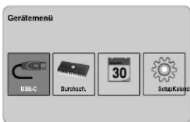 LG PF391P - Bedienungen im Gerätemenu - 1