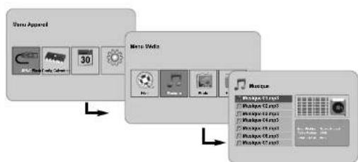 LG PF391P - Type de fichier video pris en charge - 1