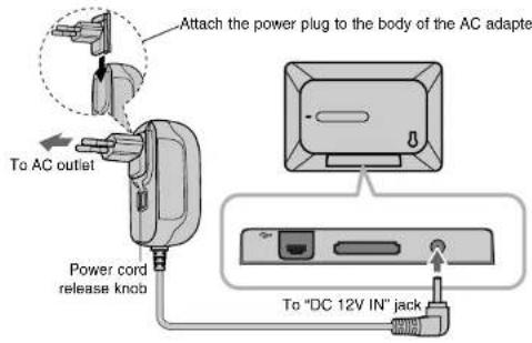 LG PF391P - Connecting the Power Cable - 1