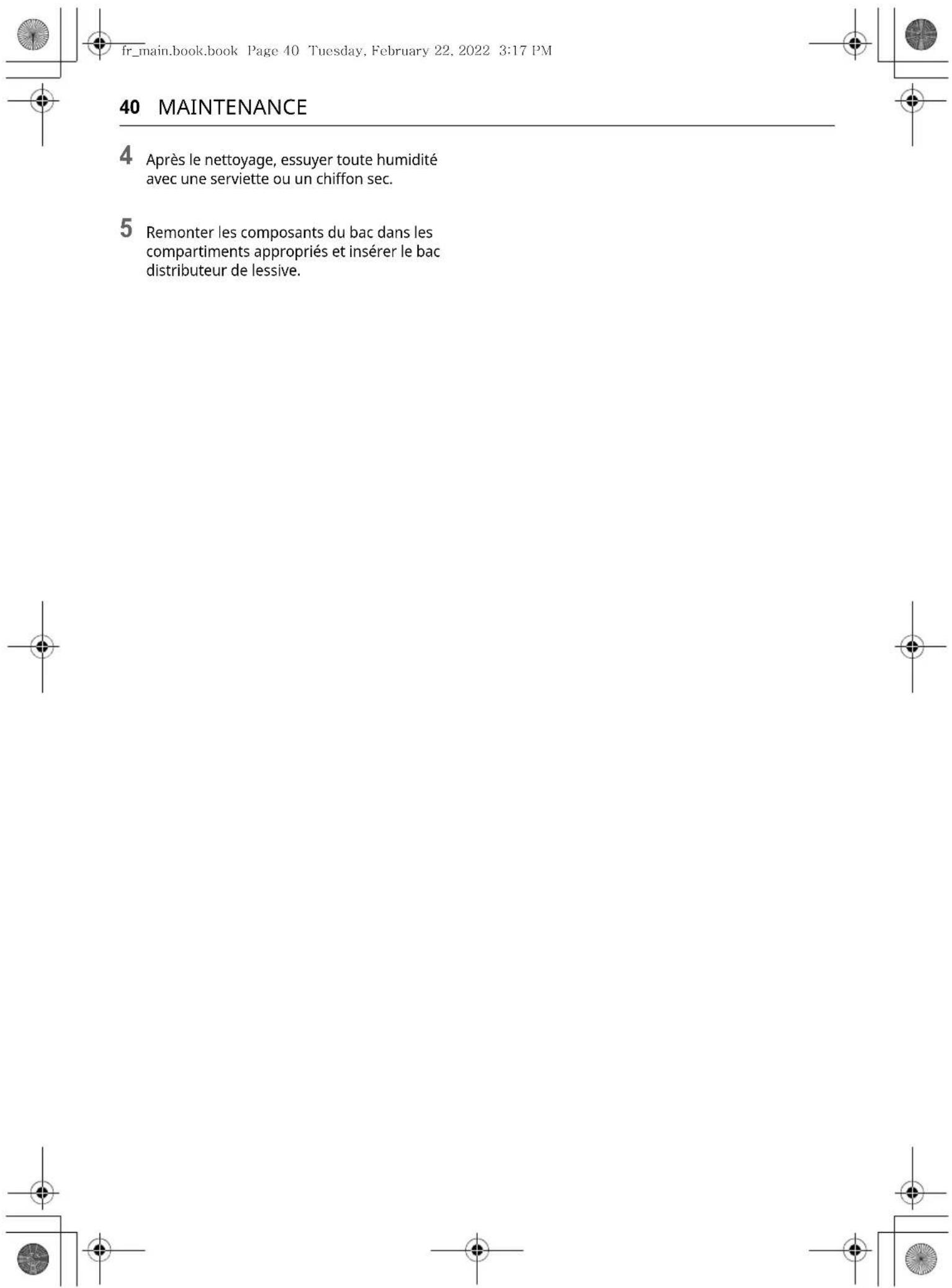 LG F4V5VYP2T - Nettoyage du bac distributeur - 2