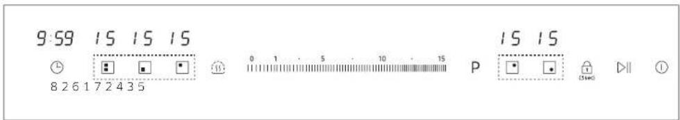 SAMSUNG NZ64R3747RK - Panneau de commande - 1