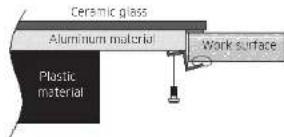 SAMSUNG NZ64R3747RK - Adjusting the bracket position - 5