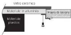 SAMSUNG NZ64R3747RK - Regolazione della posizione della staffa - 4