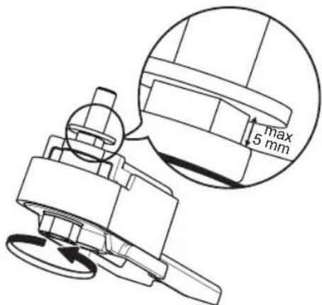 HOTPOINT UH6F1CW1 - TUREN EINSTELLEN (FALLS VORHANDEN) - 4