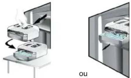 HOTPOINT UH6F1CW1 - COMO RETIRAR OS CUBOS DE GELO - 2