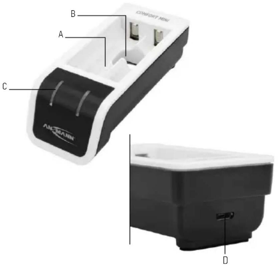 ANSMANN Comfort Mini - BEDIENUNGSANLEITUNG OPERATION MANUAL - 2