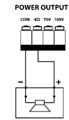 RCF ES 3160 - COLLEGAMENTO DEI DIFFUSORI ACUSTICI - 3