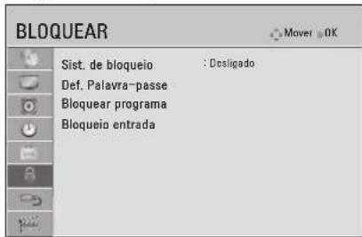 LG 32LN5130 - Definições de BLOQUEAR - 1