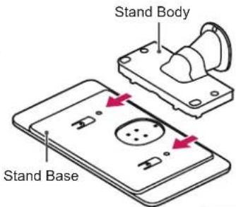 LG 32LN5130 - Attaching the shelf stand - 1