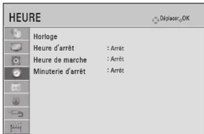 LG 32LN5130 - Paramètres HEURE - 1