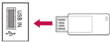 LG 32LN5130 - Ligar dispositivos de armazenamento USB - 1
