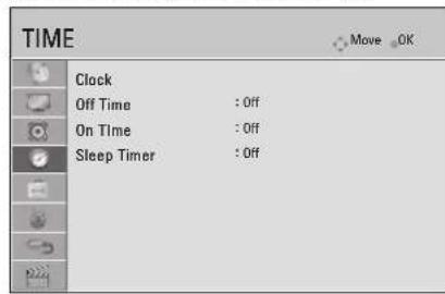 LG 32LN5130 - TIME Settings - 1