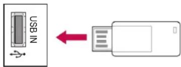 LG 32LN5130 - Connecting USB storage devices - 1