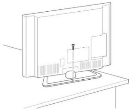 LG 32LN5130 - Fixar a TV numa mesa - 1