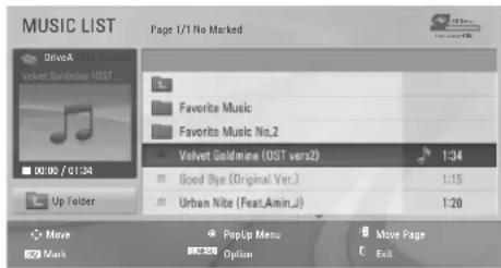 LG 32LN5130 - Listening to music - 1