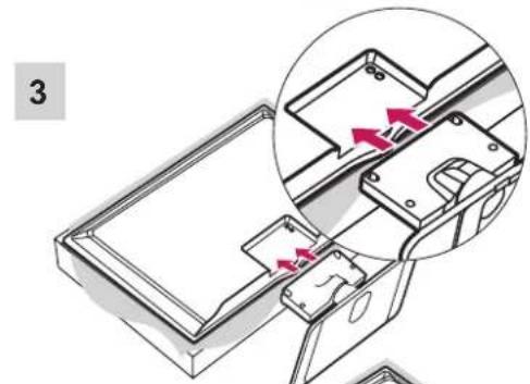 LG 32LN5130 - Fixation du support - 5