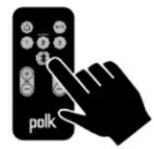 POLK SurroundBar 9500BT - Emparejamento y conexión del dispositivo Bluetooth con la SurroundBar: - 2
