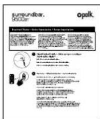 POLK SurroundBar 9500BT - PLEASE TAKE INVENTORY - 8