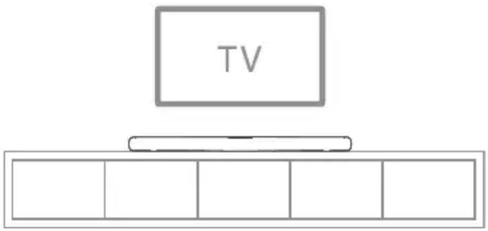 TCL Alto 8i TS8111 - Positionner votre barre de son - 1