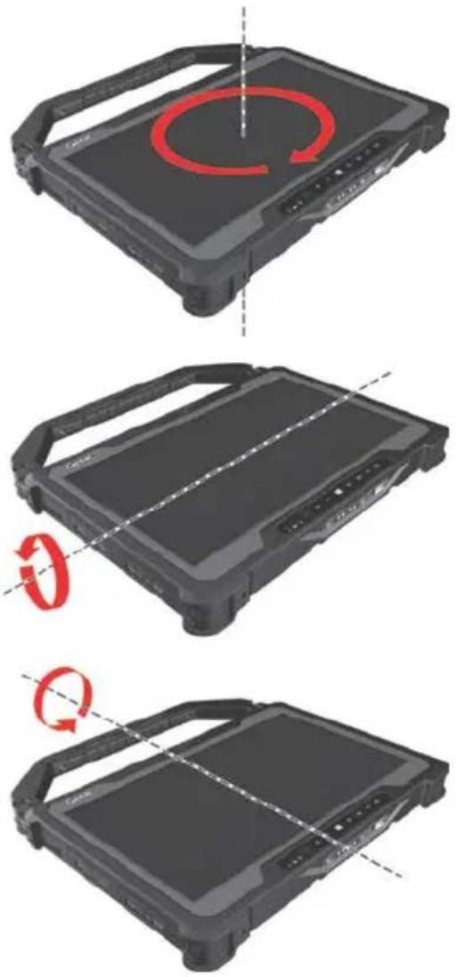 Getac A140 - Le compas numérique ne semble pas être précis. - 1