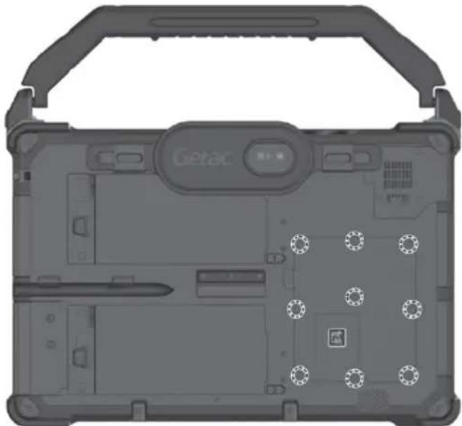 Getac A140 - Replacer le disque dur (SSD) - 1