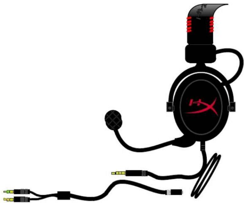 KINGSTON HyperX Cloud Core - Neler Dahildir: - 1
