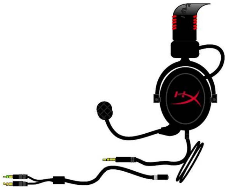 KINGSTON HyperX Cloud Core - Cosa è incluso: - 1