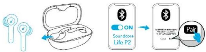 Anker Life P2 - Couplage Bluetooth avec votre appareil - 1
