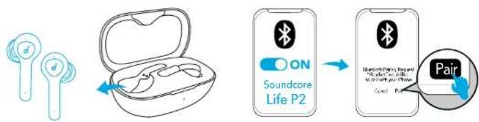 Anker Life P2 - Bluetooth-Kopplung mit Ihrem Gerät - 1