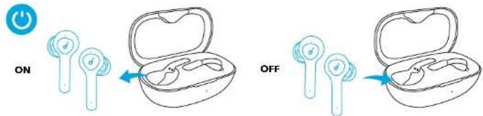 Anker Life P2 - Mise sous/hors tension - 1