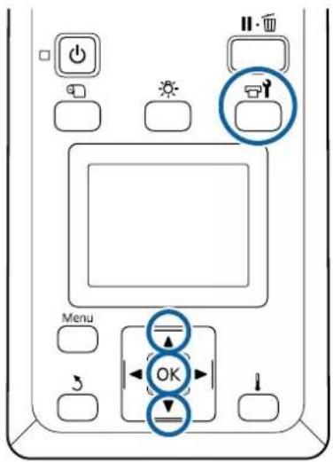 EPSON SureColor SCS80600L - Impression de motifs de vérification des buses - 1