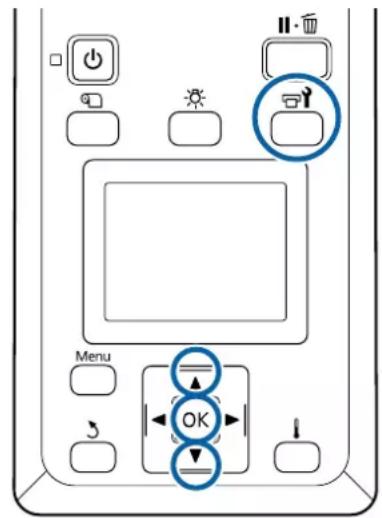 EPSON SureColor SCS80600L - Changer Mode couleur, procedure - 1