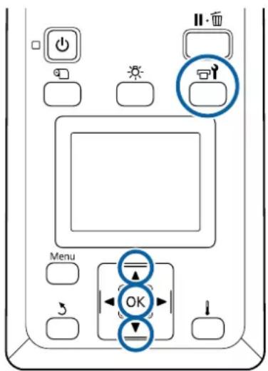 EPSON SureColor SCS80600L - Procedure de nettoyage de la tete - 1