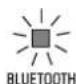 YAMAHA ESB1080 - Press BLUETOOTH to select "Bluetooth" as the input source. - 2