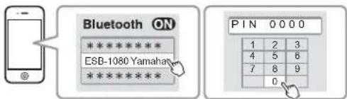 YAMAHA ESB1080 - Select "ESB-1080 Yamaha" (or "YamahaAV") in the list. - 1