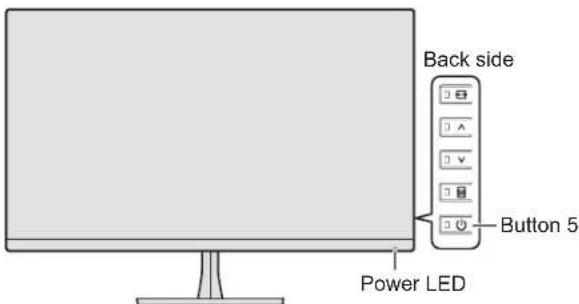 SHARP LLB270 - Turning on the main power - 1