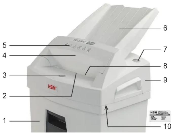 HSM Securio AF100c - 3Перлед - 1
