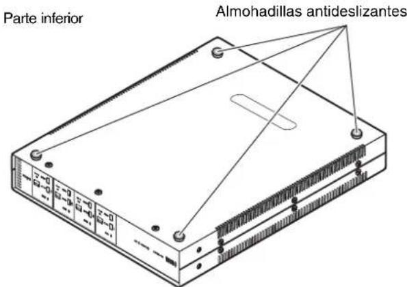 YAMAHA XDAQS5400RK - ■ Colocación de la unidad sin un bastidor - 1