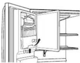 LG LMXS28636S - Detaching the In-Door Ice Bin - 2