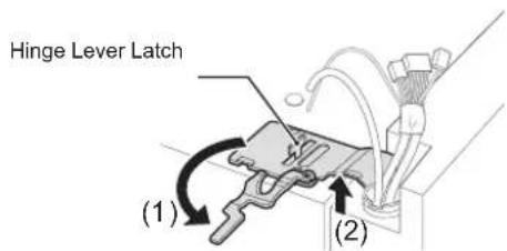 LG LMXS28636S - Removing the Left Refrigerator Door - 4