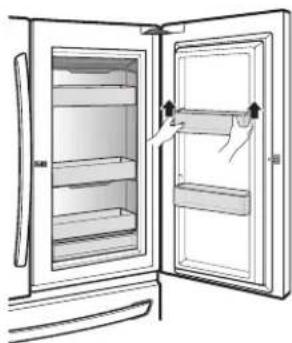LG LMXS28636S - Door-in-Door Bin - 1